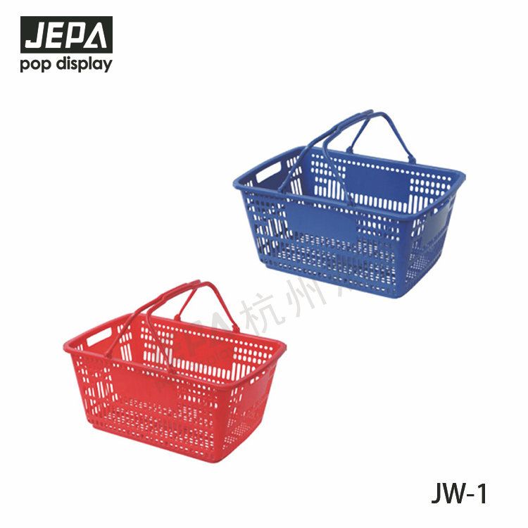 手提購物籃（塑料手柄) JW-1