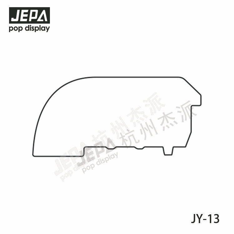 插槽式陳列盒專用隔板 JY-13